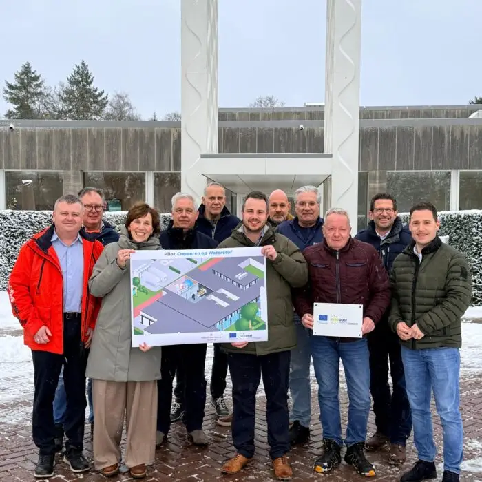 Toepassing waterstof crematoria Twente